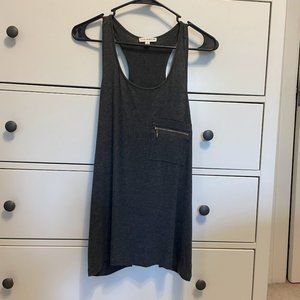 Charcoal gray tank